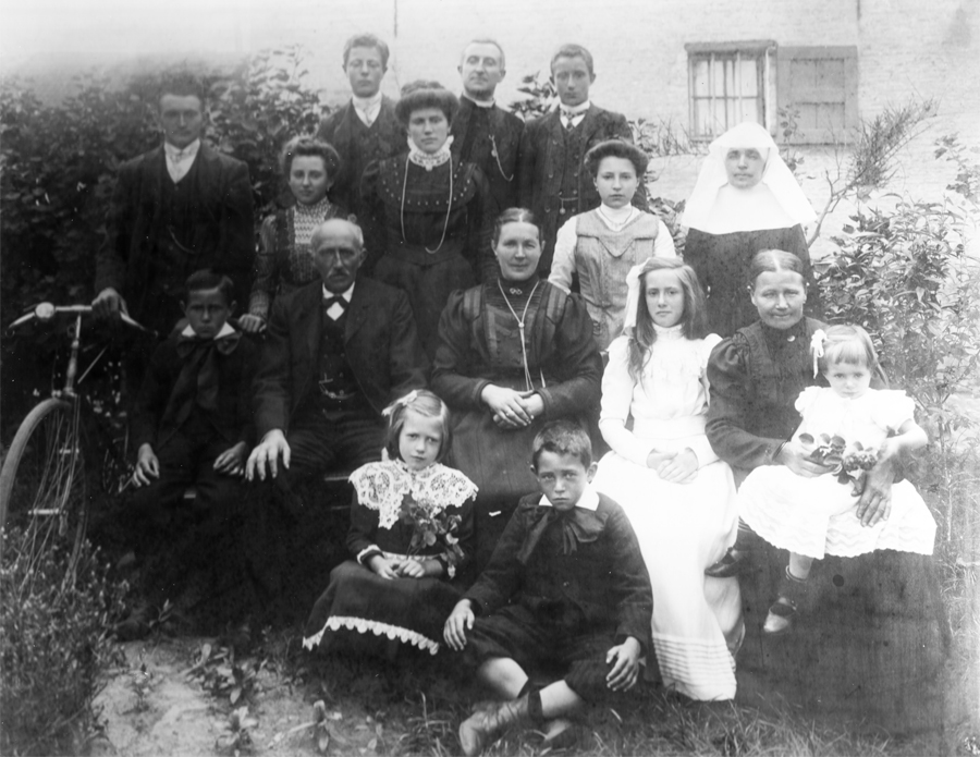Familiefoto uit 1910